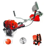 Balwaan BX-50, Side Pack Petrol Brush Cutter With 4 Stroke 50 CC Engine for Crop Trimming, Grass Trimming & Lawn Cutting