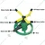 Premium Quality 4 Arm Water Sprinkler Used for Garden Lawn (Pack of 5 Pieces)