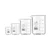 SBT Instruments Set of 4 Borosilicate 3.3 Glass Beaker 10ml, 25ml, 50ml, 250ml with Graduation Marks