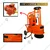 Premium Quality 4 Belt, 3 HP Motor, 4 mm Body thickness Floor Grinder and Polisher Machine with 1 Year Warranty