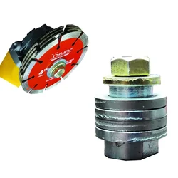 4 Blade Connecting Adapter/Attachment For Using Four Blades On A 125mm (5") Angle Grinder With 4 Blades, Cutting Size 25mm (1")