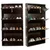Welbuilt 4 Door 4 Shelf 26 inch Wall Mounted Metal Shoe Rack