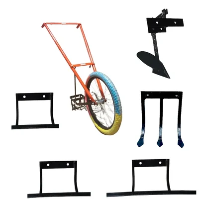 Heavy Duty 4 feet Cycle Weeder for Soil Digging with 6, 8,11 Inch Blade, Cultivator & Plough