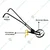 Heavy Duty Hand Held Wheel Hoe with Attachments for Agriculture Purposes