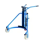 4G 350 Kg Capacity Hydraulic Drum Handling Trolley For Industries, Warehouse, Factories etc.