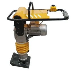 Heavy Duty 4 HP Single Phase Tamping Rammer With Electric Motor For Soil Compaction