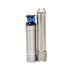 Oswal (SHINE SMART-W/F-4H-1PH) 1.5HP 4 Inch Single Phase V4 Water Filled Borewell Submersible Pump, 12 Stage with 1 Year Warranty