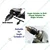 4 Inch Angle Grinder Drill Chuck Attachment 1/2 Inch Diameter 10mm Chuck Power Tool Conversion Accessory