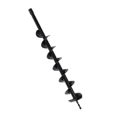 Latson 4 inch Earth Auger Drill Bit, Suitable For 2 & 4 Stroke For Earth Auger/ Post Hole Digger Machine