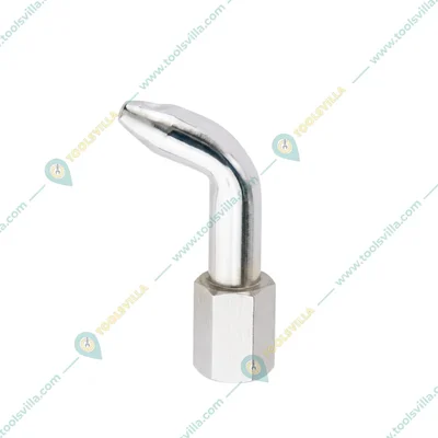 Kapson 4 Inch Band Hex Bent Type Angled Grease Gun Nozzle K-384