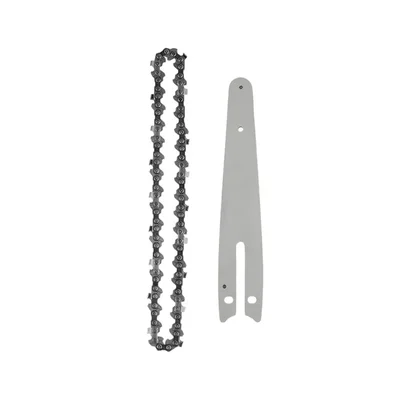 Heavy Duty 4 inch Chain and 4 inch Guide Bar for Battery Chainsaw