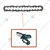 Heavy Duty 4 inch Chain for Battery Chainsaw Machine