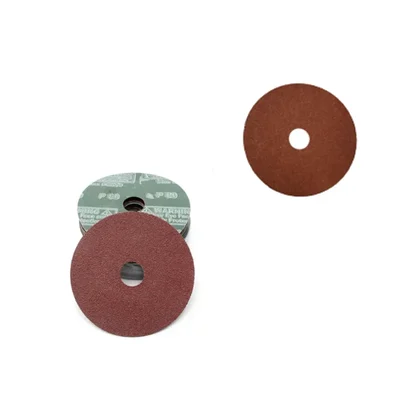 100 x 16 mm (4-inch) #36 Grit Fiber Sanding Disc of Angle Grinder for Metal and Wood Smoothening, pack of 100