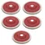 Heavy Duty 4 inch Felt Wheel for Sanding & Polishing(Pack-5 Pcs)