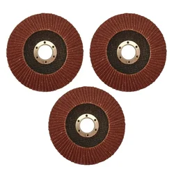 Heavy Duty 4 inch Flap Disc for Angle Grinder(Grit-36,Pack-3 Pcs)