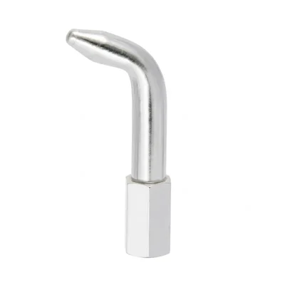 Kapson 4 Inch Large Curve Band Hex Bent Grease Gun Nozzle for Deep Access K-385