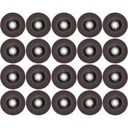 Heavy Duty 4 Inch (100mm) Metal Flap Disc - 36 Grit (Pack of 20)