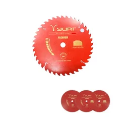 Yuri 4 Inch Circular T.C.T Saw Blades for Wooden Cutting with 30 Tungsten Carbide Teeths(30T) 20mm Thickness, Pack of 100