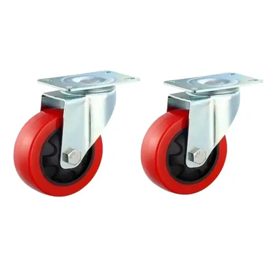 PROBECHO 4 Inch Swivel Caster Wheels for Multipurpose Use(Pack-2 pcs)