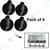 Pack of 4 Knob For Commercial 2 in 1 Egg Bread/Burger & Sausage Roll Maker Machine