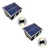 Gramstrong 4 LED Solar Up Down Waterproof Spotlight with Day-Night Sensor for Home, Wall, Balcony Decoration (Pack of 2)