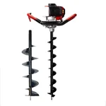 SPEAR  52 cc 2 Stroke Earth Auger / Post Hole Digger Machine With 4 & 8 Inch Bit