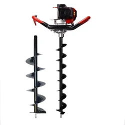 SPEAR  52 cc 2 Stroke Earth Auger / Post Hole Digger Machine With 4 & 8 Inch Bit