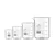 SBT Instruments Set of 4 Borosilicate 3.3 Glass Beaker 10ml, 50ml, 500ml, 1000ml with Graduation Marks