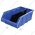 Aristo 4 Pcs 380 x 230 x 170 mm FPO Verticle Partition Blue Storage Bin,Premium HDPE Material (Bin-80)