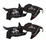 4 Pieces of Heavy Duty Blade Set for 52 cc 2 Stroke Mini Tiller