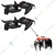 4 Pieces of Heavy Duty Blade Set for 52 cc 2 Stroke Mini Tiller