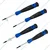 Scheppach 4 Piece Precision Screwdriver Set, Lightweight, Compact, Ideal for Electronics and Fine Work (Sch-7004P)