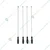 Scheppach 4 Piece Precision Screwdriver Set – SL/PH Tips, Magnetic, Chrome Vanadium Steel (SCH‑2044TL)