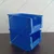 Avsar 350 x 200 x 200 mm FPO Blue Storage Bins With HDPE Material (Bin-45) (Pack Of 4)