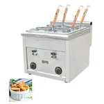 Commercial Energy Saving 4 Pots Pasta Cooker/ Electric Pasta Boiler, Stainless Steel Body