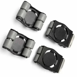 Heavy Duty 4 Rubber caster Wheel For Furniture ( Pack Of 4)