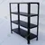 Menage 36 x 33 x 12 Inch 4 Shelves Shelves Multipurpose Storage Rack With Accessories