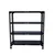 Menage 36 x 35 x 12 Inch 4 Shelves Multipurpose Storage Rack With Accessories