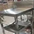 Vinayak Machines 30x30 inch Stainless Steel Kitchen Working Table with 4 inch Backsplash