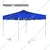 ORILEY 6.5 Feet (Blue) Foldable Gazebo Tent with 4 Side Open/Pop-up for Outdoor & Terrace Garden
