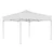 OUTO 6.5 Feet (White) Foldable Gazebo Tent with 4 Side Open/Pop-up For outdoor Garden