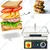 Commercial Indian Electric Operated Sandwich Griller 4 Slices, 2500W, SS Body
