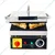 Commercial Indian Electric Operated Sandwich Griller 4 Slices, 2500W, SS Body