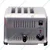 Commercial Bread Toaster 4 Slice Auto Pop Up, High Grade Stainless Steel Body