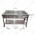 Heavy Duty 4 Square Pot Electric Bain Marie 2000 Watt For Buffet Purposes Body