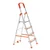 Houza Anti-Slip 4 Step Aluminium Foldable Ladder (HZ-AQUA-04-01)
