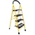 PROHOME 4-Step Heavy Duty Foldable Durable, Steel Ladder for Home With Anti-Slip Shoes (STEEL HOME LAADER- 4)