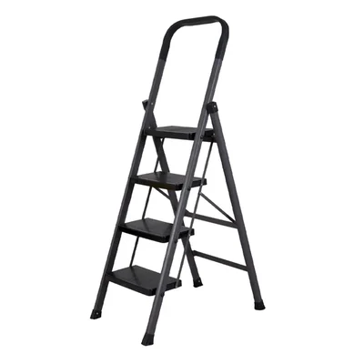 Blueboy 4 Steps Mild Steel 150 Kg Load Capacity Unbreackable Step Ladder 