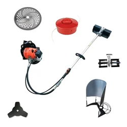 Greenleaf 1.2HP, 4 Stroke Backpack Brush Cutter with Tiller Attachment (35 cc)