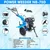 Jaiveer JV-78D, 7 HP 4 Stroke Diesel Power Weeder for Agriculture with 1 Year Warranty